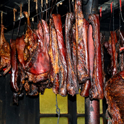 贵州烟熏腊肉500g土猪肉，遵义农家自制咸肉，柴火腊味特产年货