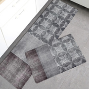 厨房地垫 简欧轻奢家用防滑垫子防水防油脚垫可擦免洗PVC长条地毯