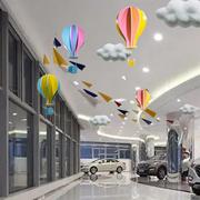 520七夕pvc飞机装饰商场店铺橱窗4s，店展厅幼儿园空中吊饰布置