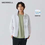 merrell迈乐户外防晒服防紫外线，upf40+皮肤衣，男女外套纯色上衣男