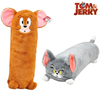 Tom and Jerry正版猫和老鼠毛绒公仔长条大抱枕靠垫玩偶礼物家居