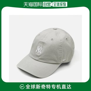 韩国直邮47 NY 棒球帽 平沿帽子 B-BSRNR17GWS-GY