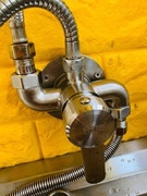 电热水器混水阀明装全铜浴室冷热，水龙头淋浴花洒套装明管混合阀
