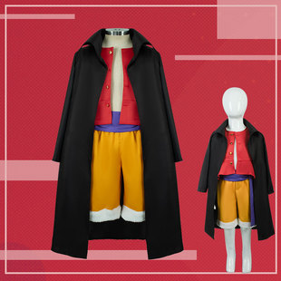 海贼王cos服和之国路飞角色表演衣服，套装cosplay动漫服装
