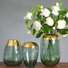 北欧轻奢玻璃花瓶摆件现代简约透明水培创意插花客厅家居摆设餐桌