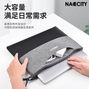 NACCITY笔记本电脑包13寸手提适用苹果macbook air15寸电脑包14寸pro电脑内胆包超薄