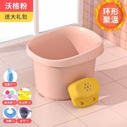 儿童洗澡桶可坐一游宝宝澡桶冬天浴盆婴儿泳体桶加S45712厚大号新