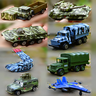 军车坦克T90 儿童合金汽车军事模型玩具坦克吉普装甲车卡车