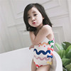 儿童泳衣女宝宝婴儿女童，游泳衣连体女孩，可爱小公主韩国温泉泳装