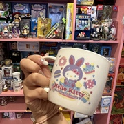日本Hello Kitty陶瓷杯水杯复活节限定