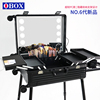 obox专业化妆箱行李箱化妆师，专用拉杆箱20寸带灯镜子跟妆箱pc箱子