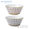 WEDGWOOD金粉年华骨瓷米饭碗14cm谷物燕麦碗进口欧式餐具汤碗