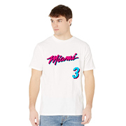 迈阿密热火3号德维恩韦德复古球衣短袖T恤男夏季WADE篮球运动上衣