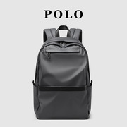 Polo背包男双肩包大容量时尚书包休闲旅行包男包减负学生包潮