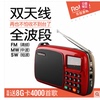 Rolton/乐廷 T301收音机老人半导体便携式迷你FM广播可充电听戏机