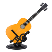 daredemoguitar音乐发声效，迷你乐器可拨弦吉他，底座摆件儿童玩具