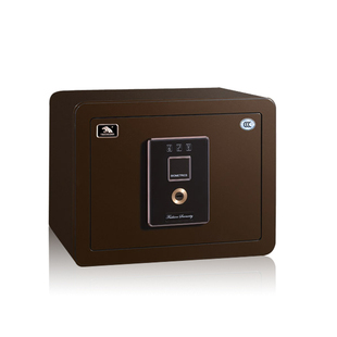 虎王家用办公保险箱3c认证翼虎指纹咖啡保险柜，fdx-ad-30azii