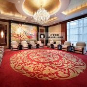 手工腈纶满铺地毯公司办公会议接待室贵宾室地毯商用加厚工程定制