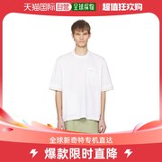 香港直邮潮奢 Sacai 男士白色拼接 T 恤