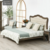 8折美式复古实木双人床1.5米1.8大床家具橡木婚床软包床