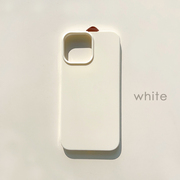 日韩简约纯色白色适用苹果14手机，壳高级感iphone15promax12女11全包，14pm保护套13pro网红12pro软xr黑色