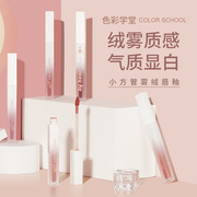 color school小方管雾面丝绒哑光唇釉唇彩唇蜜唇口红秋冬CS003#