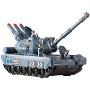 超大号儿童坦克车玩具，巨型合金小汽车模型耐摔惯性，车男孩3模型5岁