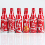 日本进口Coca－Cola城市限定限量纪念收藏版可口可乐碳酸饮料铝瓶