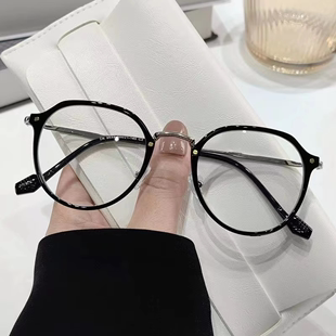 近视眼镜专业定制mikibobo防蓝光，近视眼镜女可配散光眼睛镜框