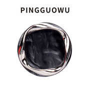 PINGGUOWU 高档纽扣女衣服大衣扣子装饰百搭配件西装外套树脂钮扣