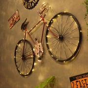 复古铁艺壁挂挂件自行车墙面装饰品，酒吧餐厅工，业风创意墙上壁饰