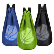 儿童青少年篮球背包训练装备，装足球双肩，包抽绳大容量运动学生球袋