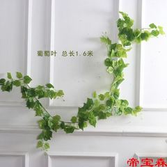 爬山虎假花藤条植物塑料绿管道吊顶缠绕背景墙装饰遮挡