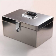 厂促不锈钢小盒子带锁盒密码收纳盒杂物储物密码箱钱箱保险盒