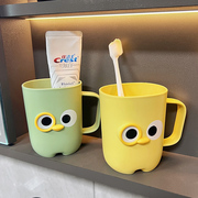 儿童漱口杯家用宝宝卡通刷牙杯，洗漱杯子情侣牙刷牙具牙缸杯创意