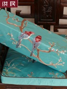 新中式方枕抱枕靠垫套红木沙发腰枕靠背含芯客厅抱枕靠枕套可