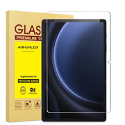 适用三星平板Galaxy Tab S9 Plus全屏2.5D钢化玻璃S9 FE+透明防爆贴膜S9 Urtal屏幕保护膜