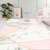 北欧现代简约几何地毯客厅卧室满铺床边毯家用茶几地垫可水洗定制
