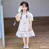 女童旗袍夏装儿童新中式裙子中国风唐装女孩国学服古装民族风