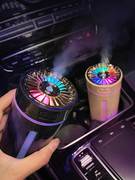 车载加湿器空气净化器氛围灯，香薰雾化除异味，汽车用喷雾机氧吧小型