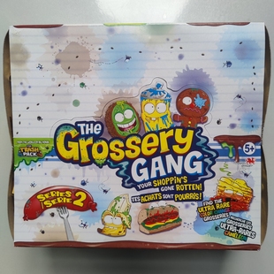正版grossery. gang 美国垃圾虫玩具公仔软胶捏捏乐盲盒收藏玩具