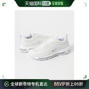 日本直邮NIKE AIR MAX 97 运动鞋 白色/狼灰色-黑色 舒适耐穿 时