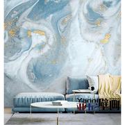 北欧轻奢高端金色艺术壁纸客厅，电视背景墙壁布3d无缝沙发定制壁画