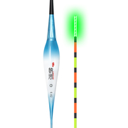 一目亮夜光漂日夜两用电子漂纳米，加粗空心尾浮漂，高灵敏(高灵敏)一点亮鱼漂