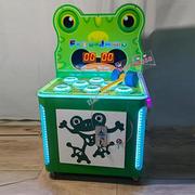 打地鼠机豪华青蛙地鼠机大型商用电s玩投币海绵宝宝亲子游艺