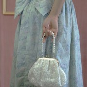 手包女士精致高档女手拿包钱包小包高级感小众包包珍珠手提包