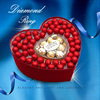 阿尔卑斯棒棒糖果心形礼盒，巧克力三八情人，节送女友生日创意礼物