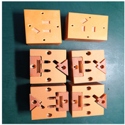 橘红色电木板零切加工定制防静电电工耐高温绝缘胶木板治具底模