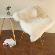 纯羊毛地毯客厅，卧室整张羊皮沙发垫飘窗垫床边毯欧式