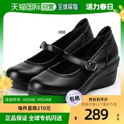 日本直邮女工女式高跟鞋商务办公室，站立工作楔形，鞋底腰带带除臭稳